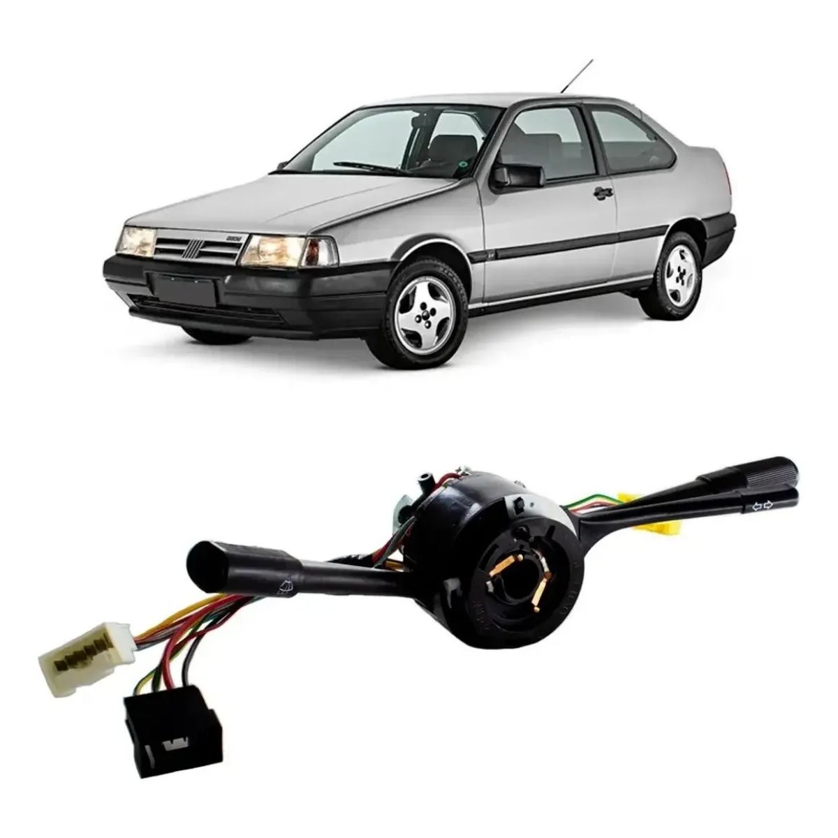 Chave De Seta Sem Limpador Traseiro Fiat Tempra 92 Em Diante