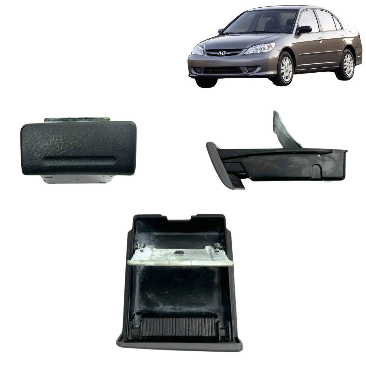 Cinzeiro Painel Central Honda Civic 2001 2002 2003 2004 2006