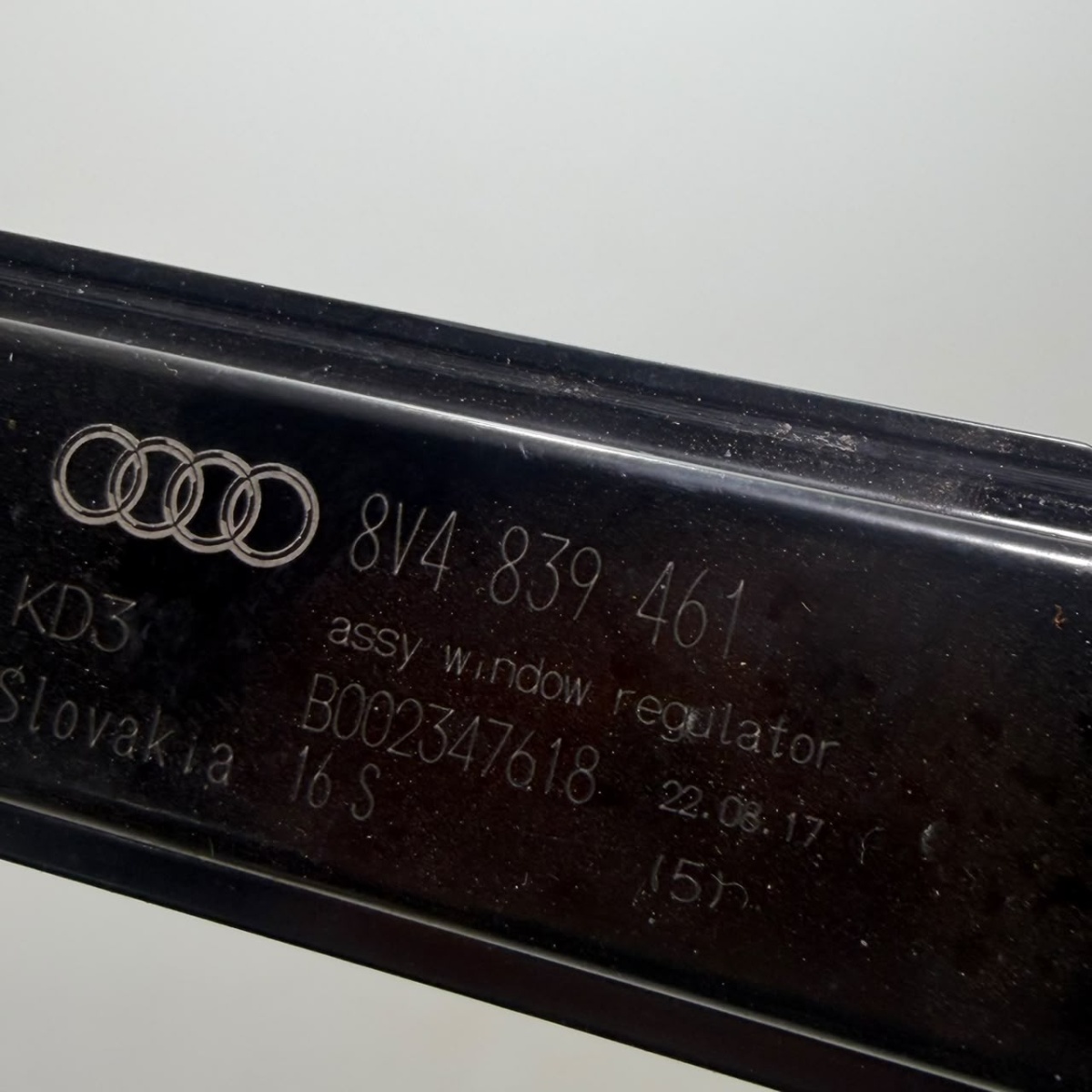 Maquina Vidro Traseiro Esquerdo Audi A3 2014 2019 8v4839461 - Imagem 5