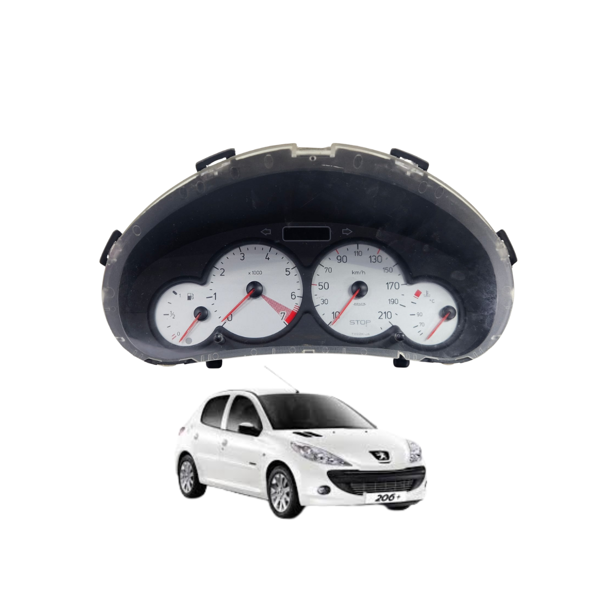 PAINEL INTRUMENTOS PEUGEOT 206 2000/2009 IN.