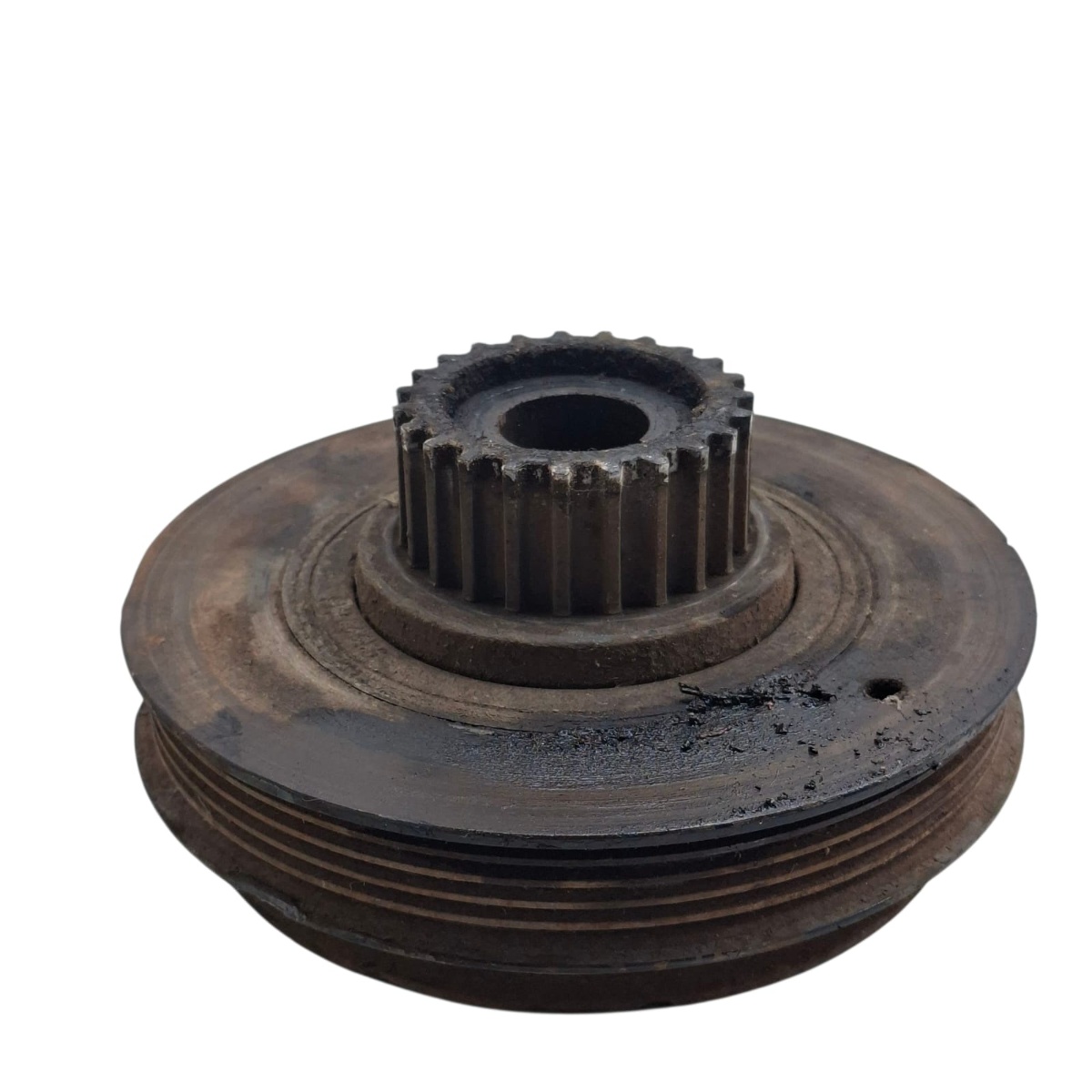 Polia Virabrequim Gm Monza 52270894 Cx435 Peça Com Detalhe - Imagem 3