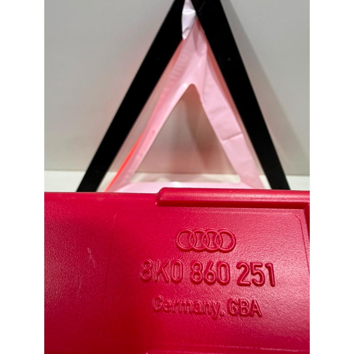 Triângulo Sinalizador Segurança Audi A3 Sportback 2010 a 14 - Imagem 4
