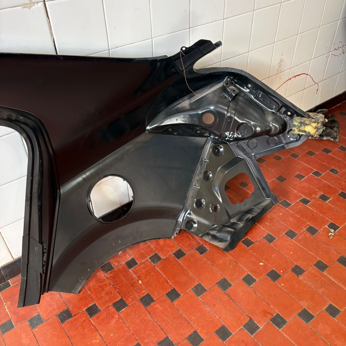 Lateral Traseira Dir Prisma Original 2014 15 16 17 18 2019 Preto - Imagem 5