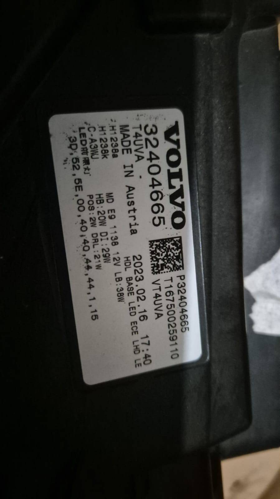 Farol Volvo XC40 Full LED 2022 e 2024 Original Le - Imagem 2