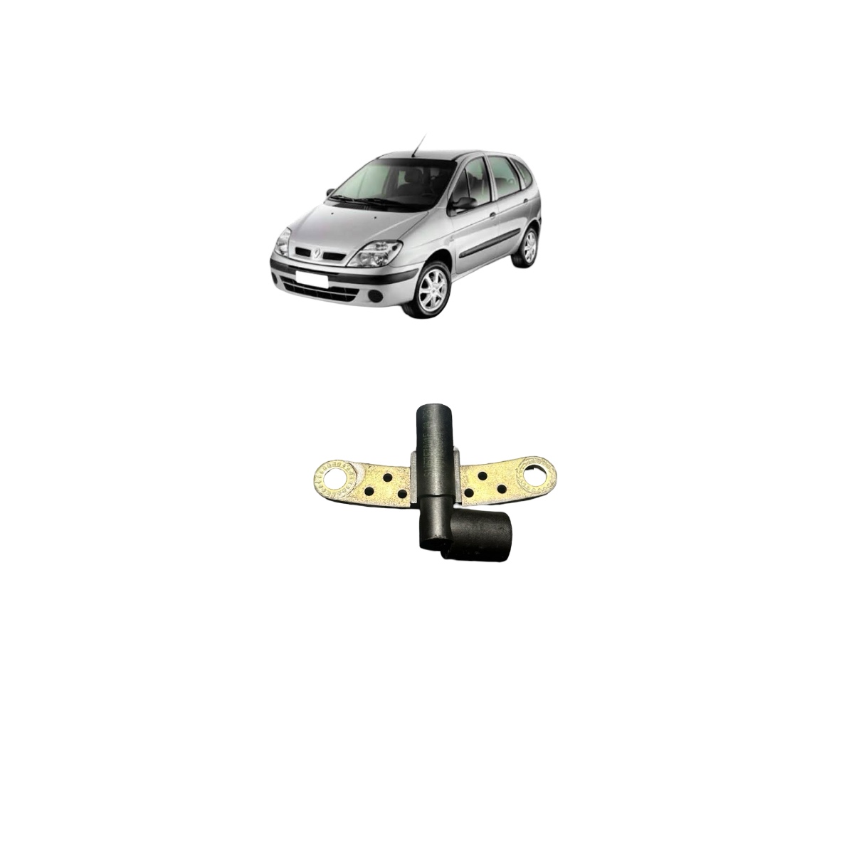Sensor De Rotacao Renault Scenic 2.0 16v  2001/2007 Original - Imagem 1