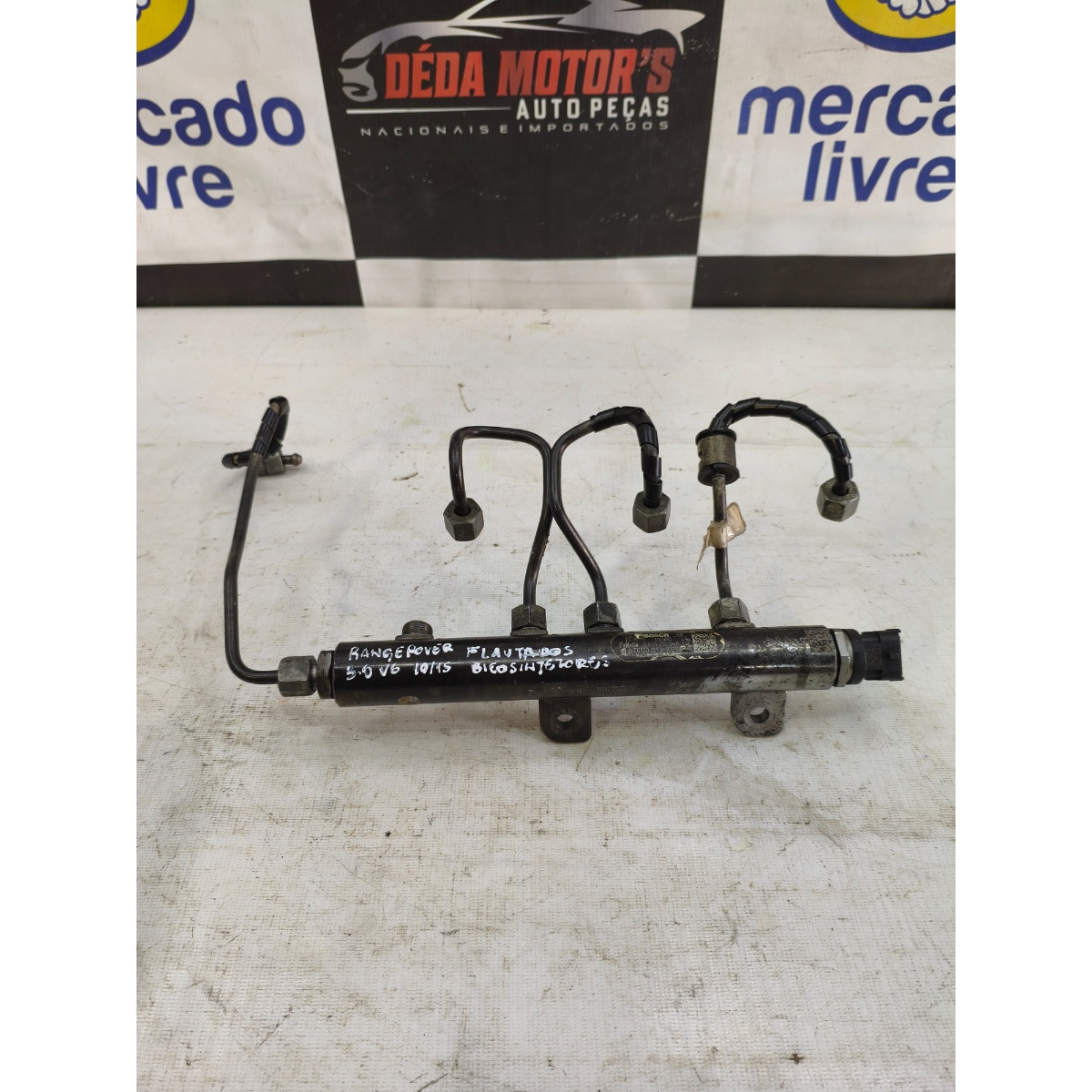 Flauta Injetor Range Rover  3.0 V6 10/15 Ck5Q-9D280-Bb - Imagem 4