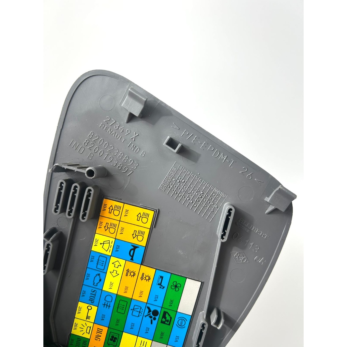 Tampa Caixa Fusíveis Renault Clio RN 1.0 16V 2002 2003 - Imagem 9