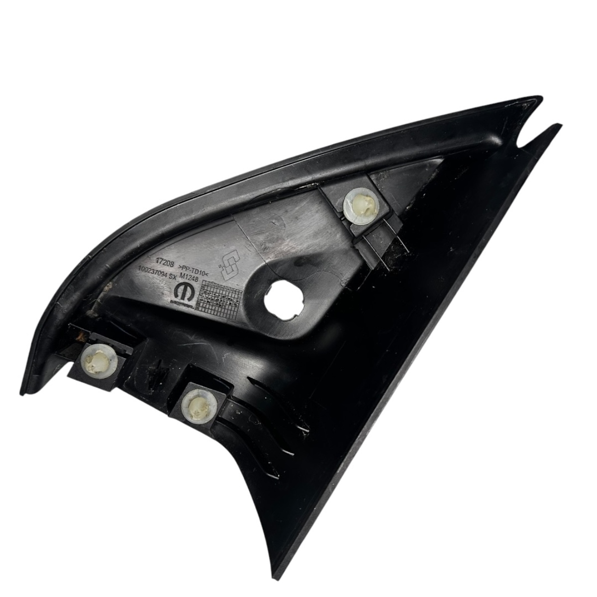 Moldura Interna Retrovisor Fiat Cronos Argo Preto - Imagem 3