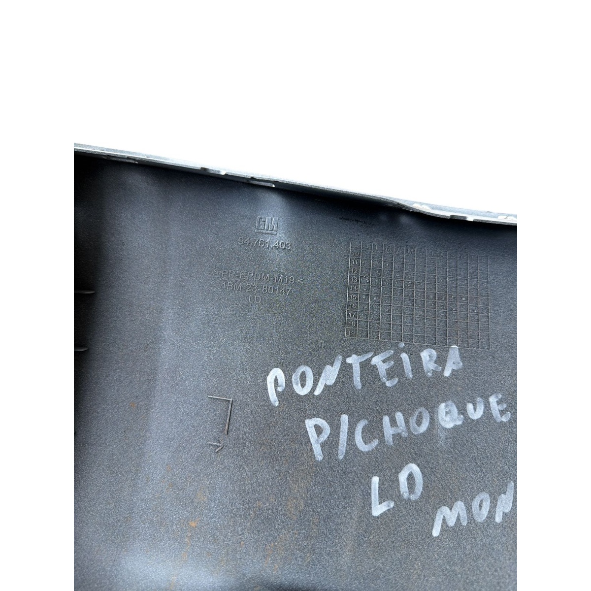 Ponteira Parachoque Traseiro Direito GM Montana - Imagem 3