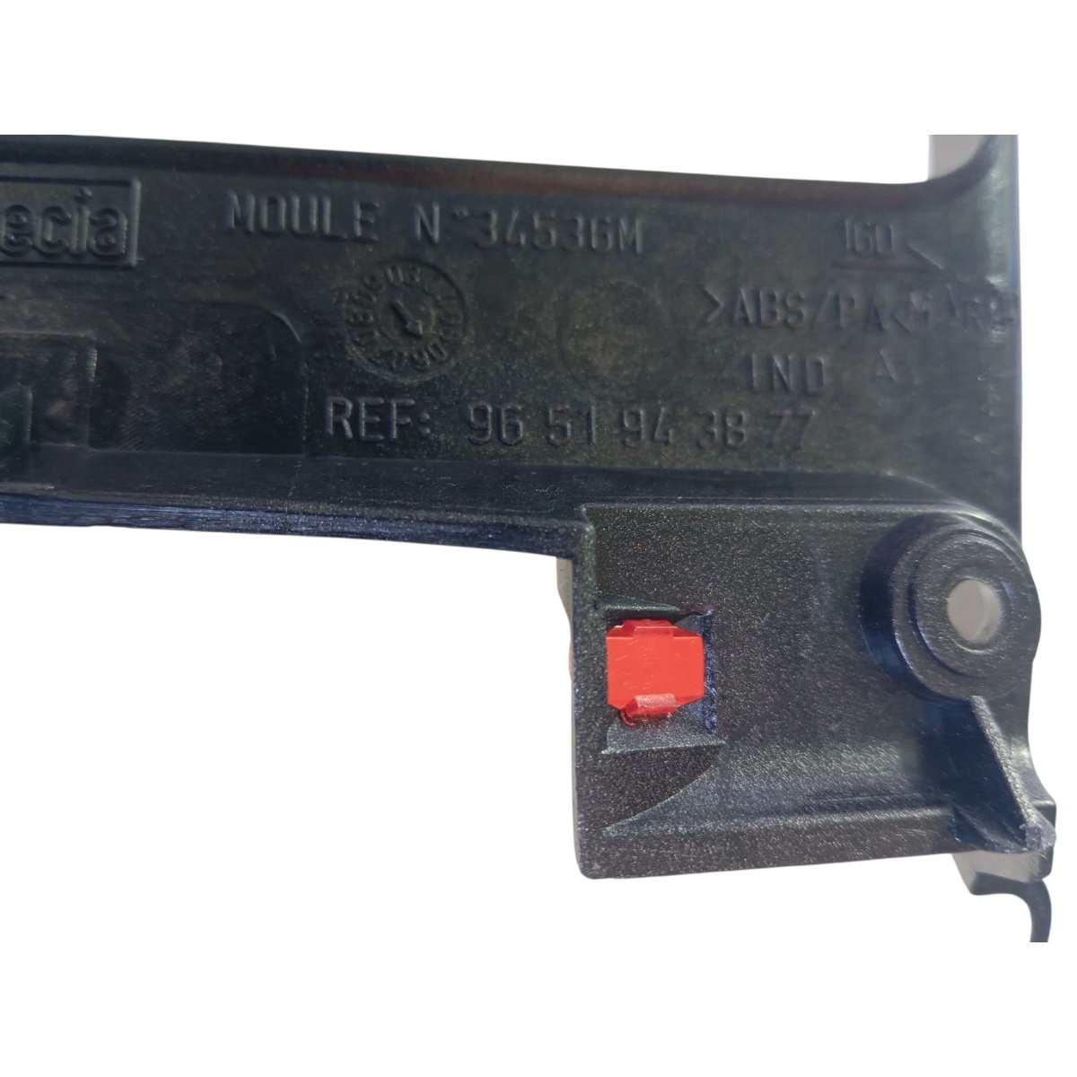 Moldura Central Inferior Painel Peugeot 307 - Imagem 5