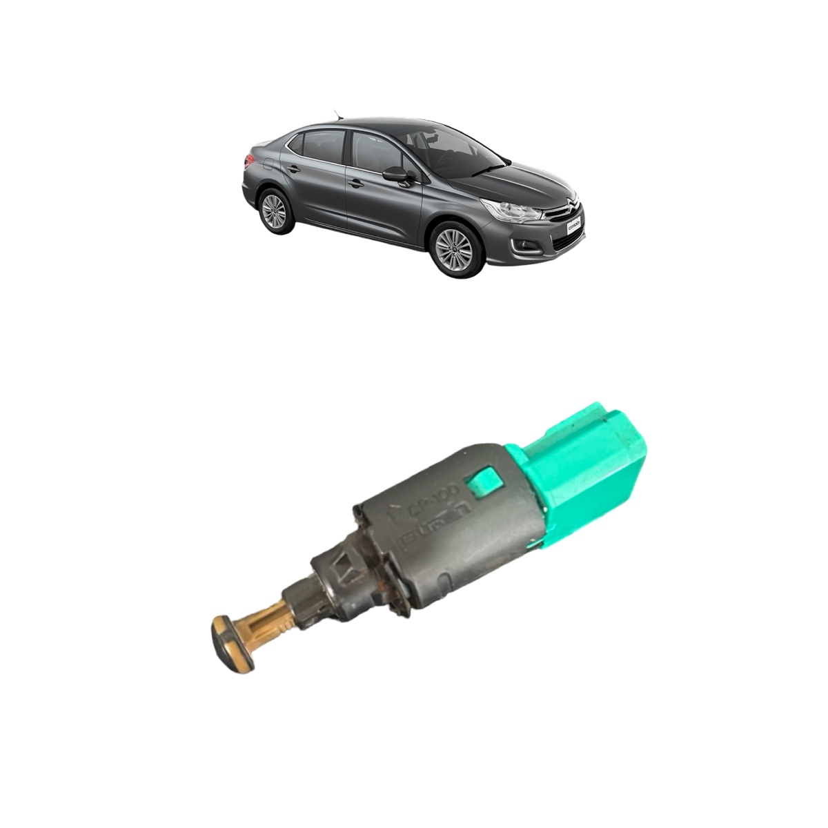 Interruptor Pedal Freio  Citroen  C4 4 Pinos Original