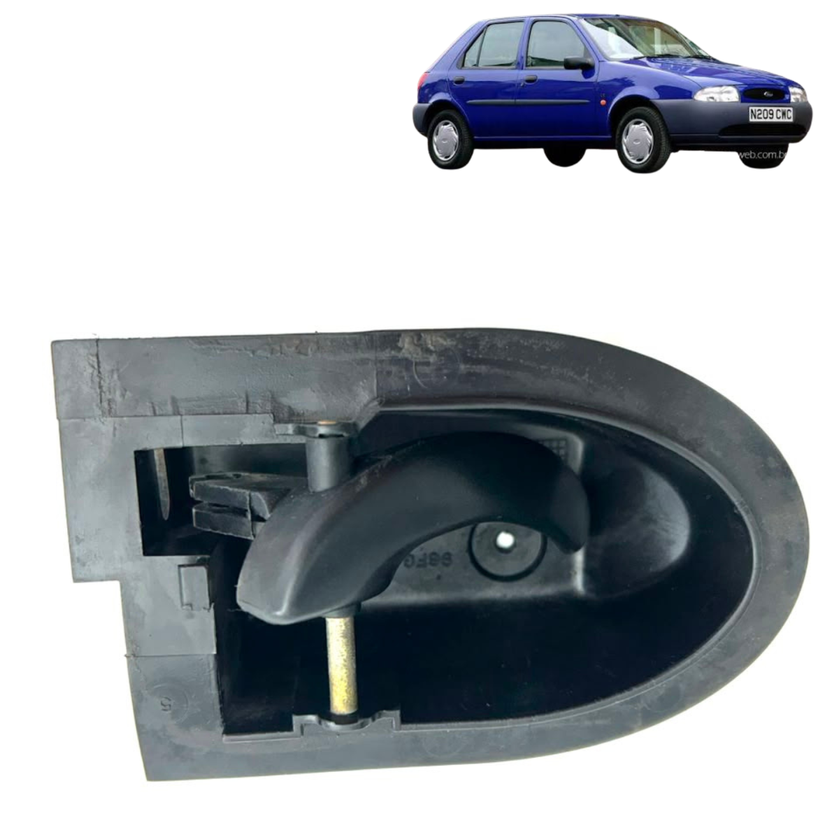 Maçaneta Interna Traseira Direita Ford Fiesta 1998 Original