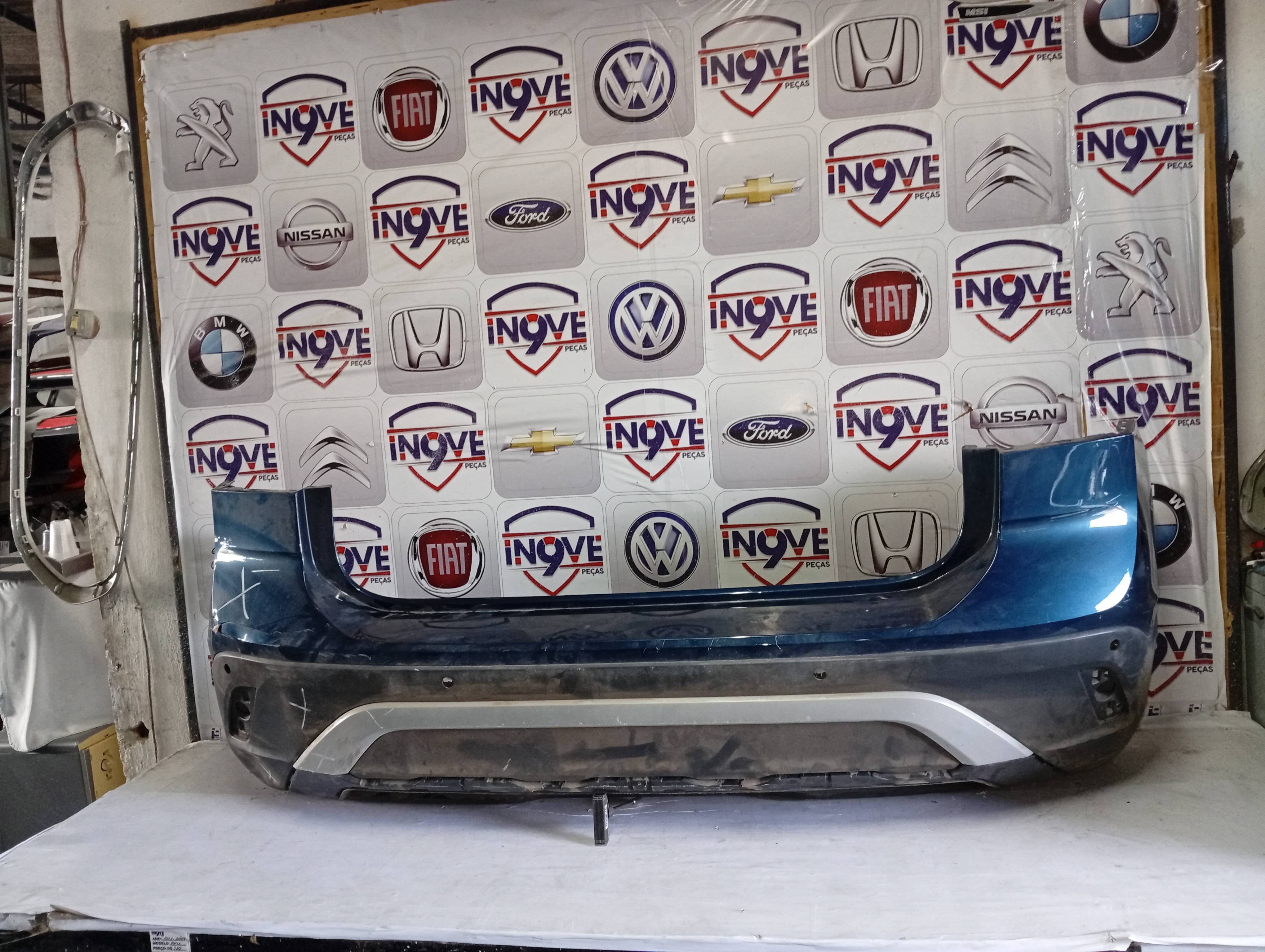 Parachoque Traseiro Volkswagen T-Cross 2024 a 2025 - Imagem 2