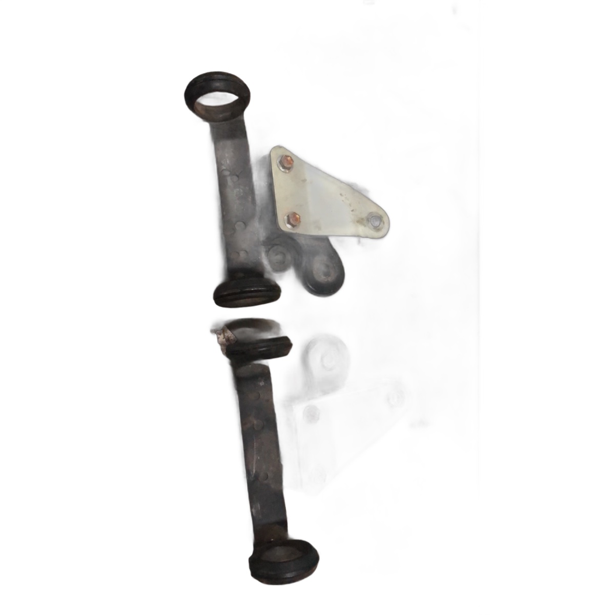 Par Suporte farol gs500 usado - Imagem 6