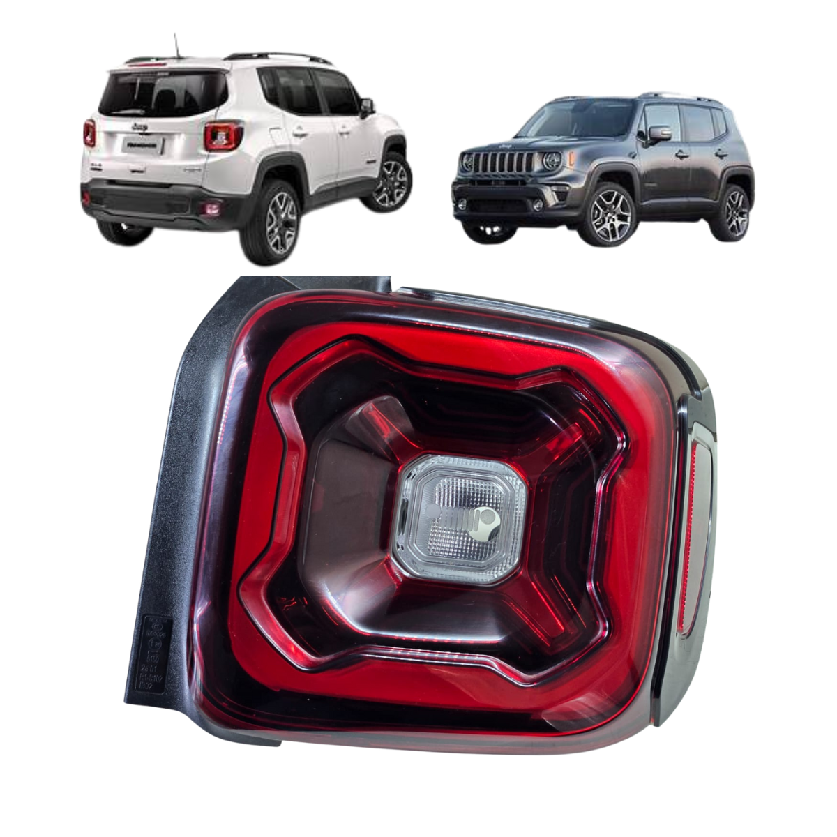 LANTERNA DIREITA JEEP RENEGADE 2020/2021 IN.