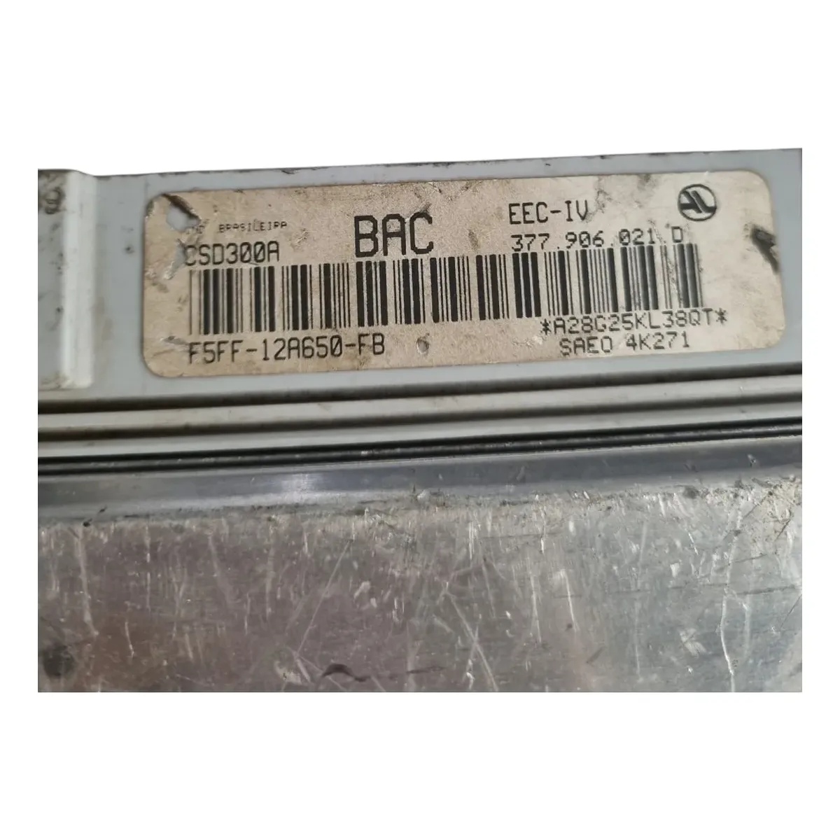 Modulo Injeção Ecu Gol Parati 377906021D Bac F5Ff12A650Fb - Imagem 3