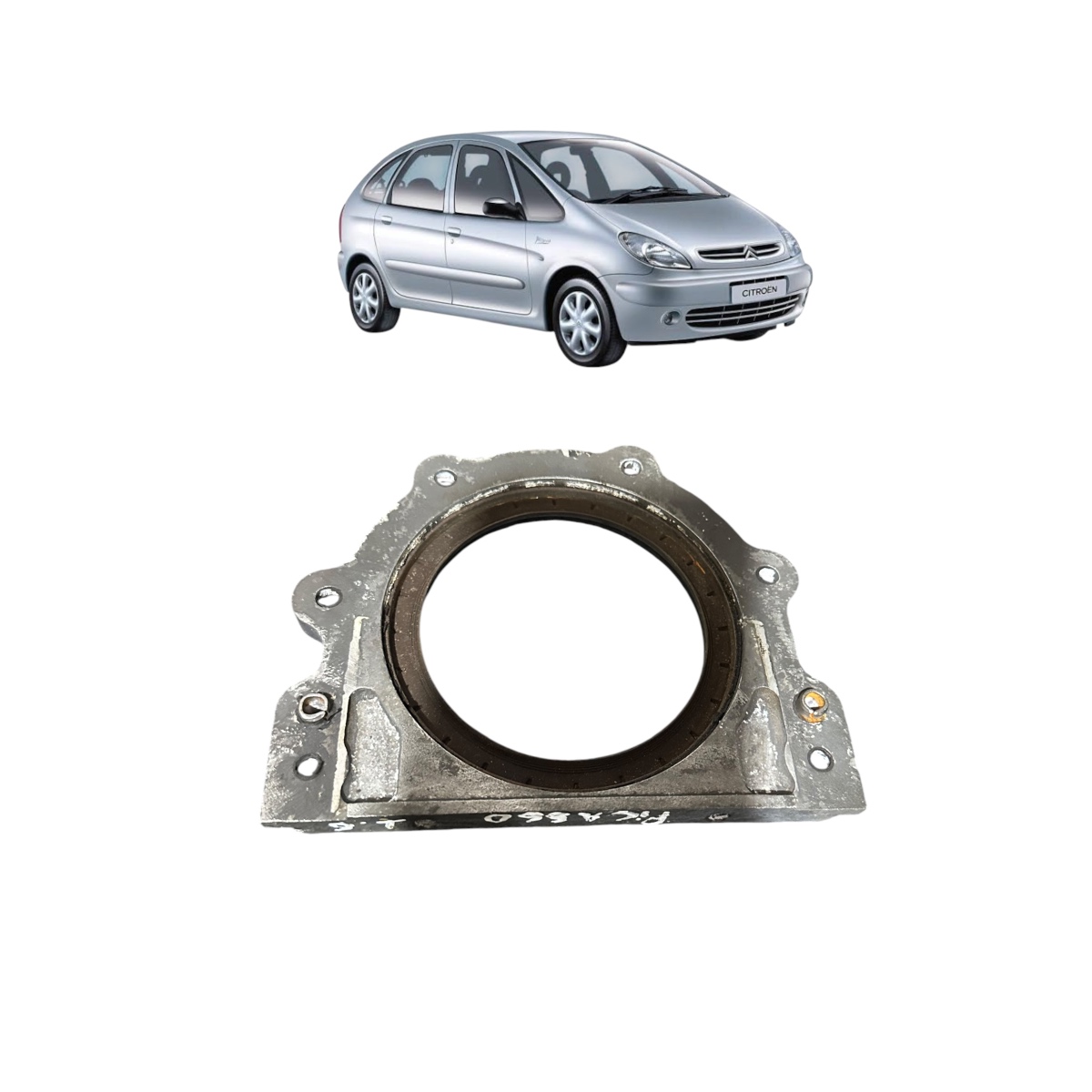 Flange Retentor Virabrequim Citroen Xsara Picasso 1.6 2012 - Imagem 2