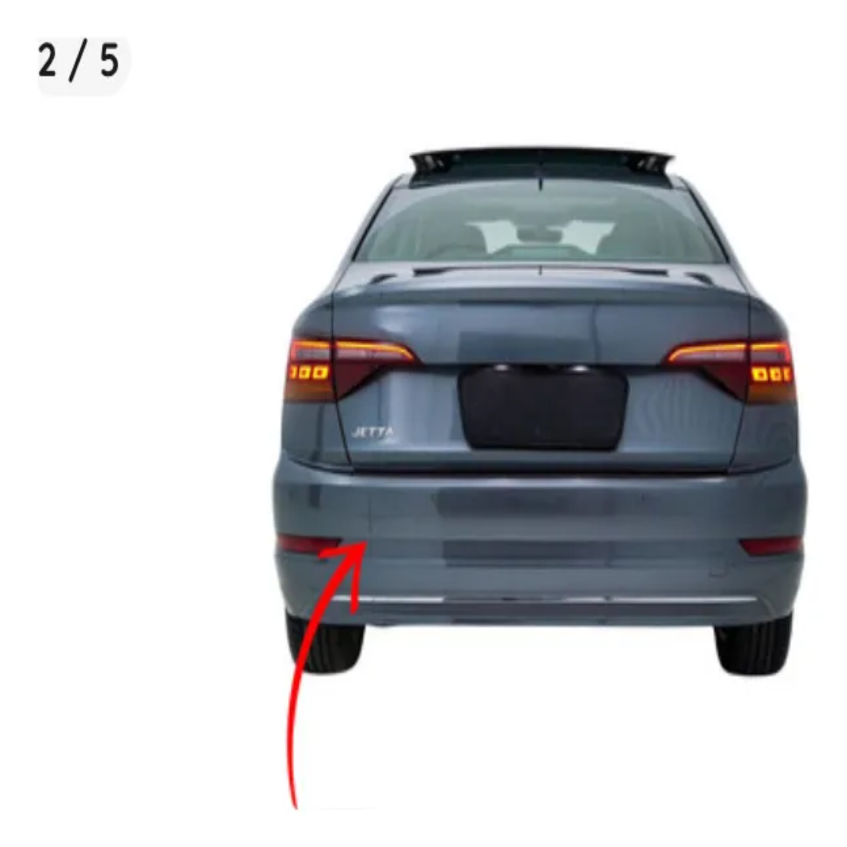 Parachoque Traseiro Volkswagen Jetta Gli