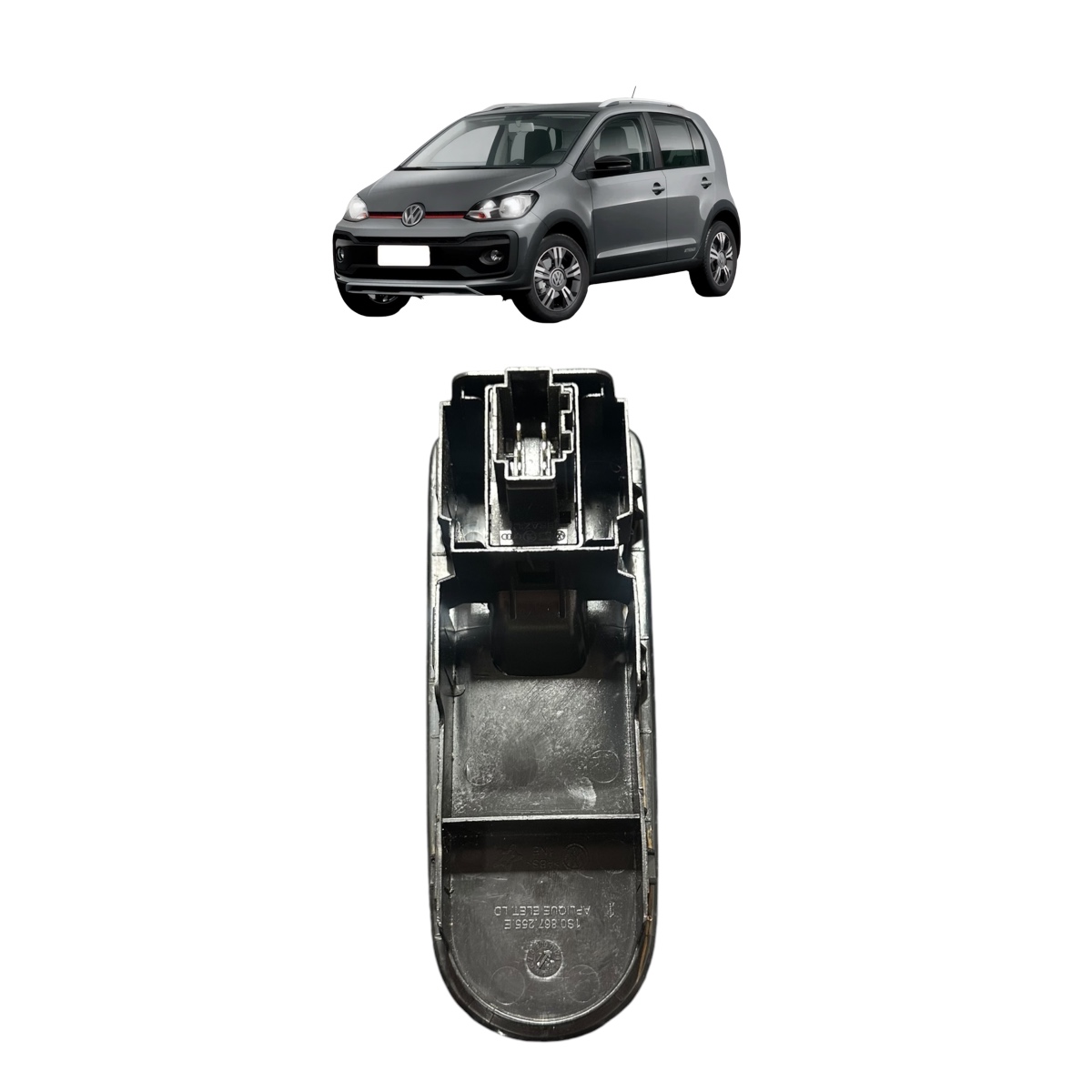 Botão Vidro Dianteiro Direito Vw Up 2014/21 Original - Imagem 4