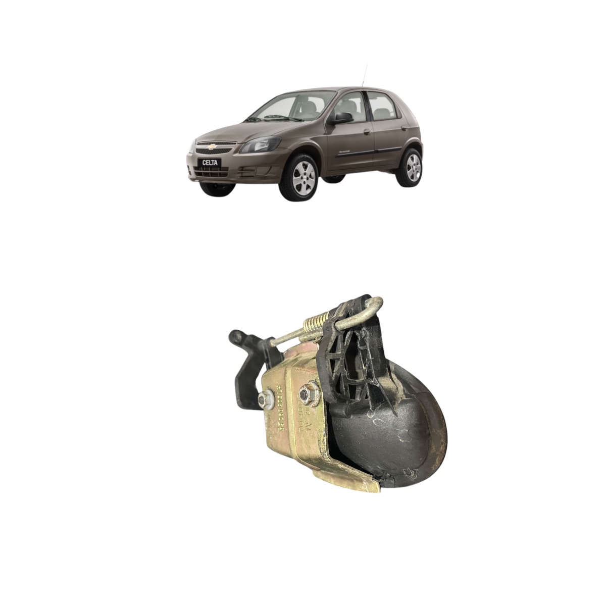 Maçaneta Externa Dianteira Esq Gm Corsa Max Meriva 02/12 - Imagem 3