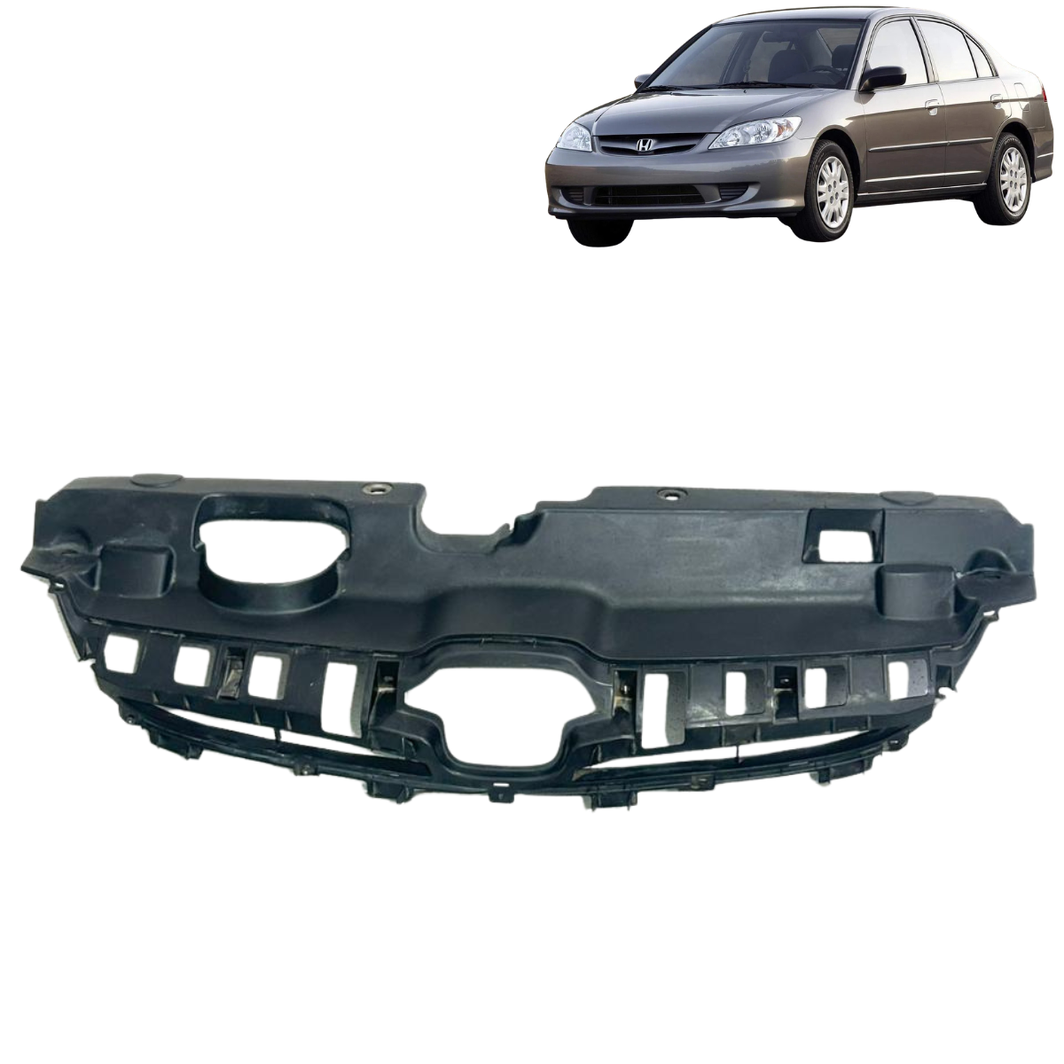 Grade Dianteira Para-choque Honda Civic 2004 Original