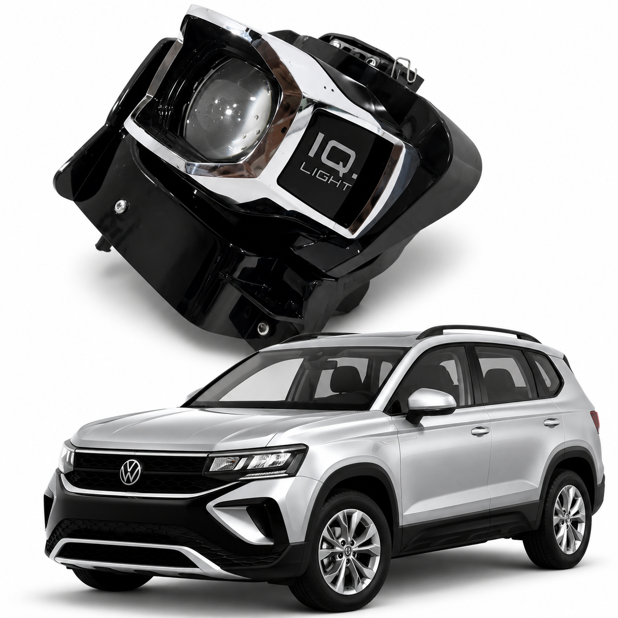 Moldura Com Projetor C. Detalhe Vw Taos Highline 6002tk1645 - Imagem 1