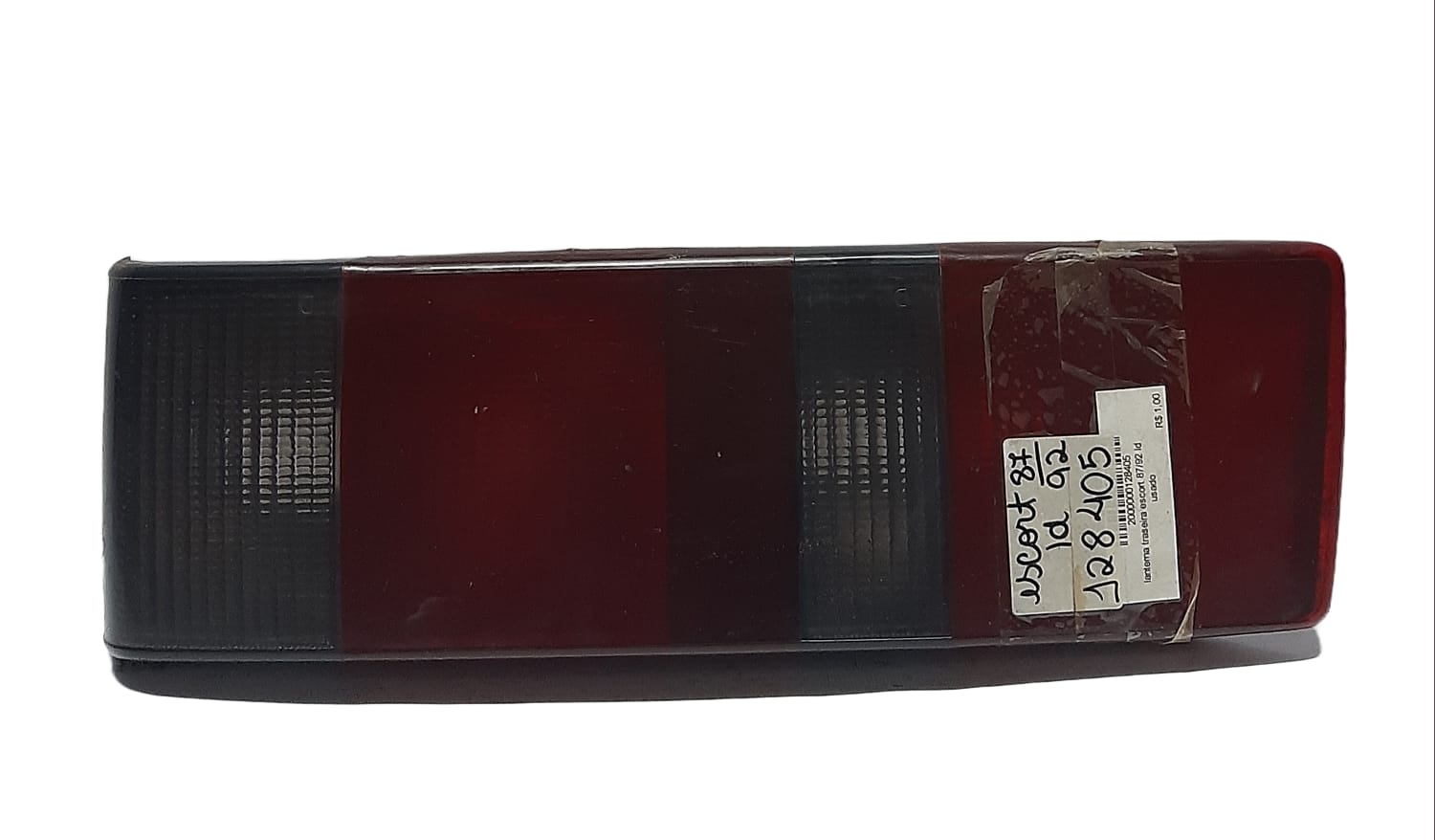 LANTERNA TRASEIRA ESCORT 1987/1992 FUME LD/MALA USADA @