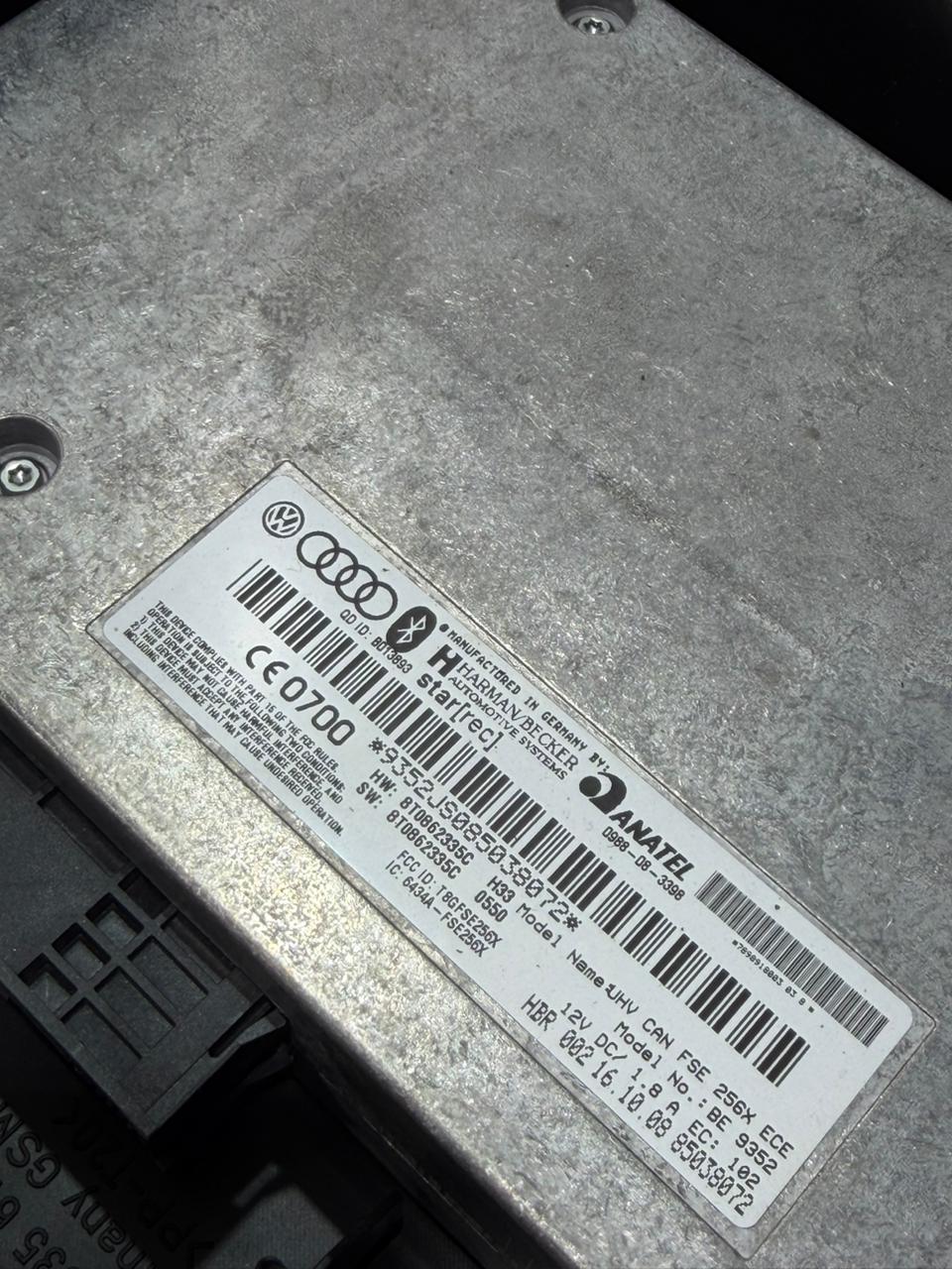 Módulo Interface Bluetooth com Moldura Audi A4 2009 a 2013 - Imagem 4