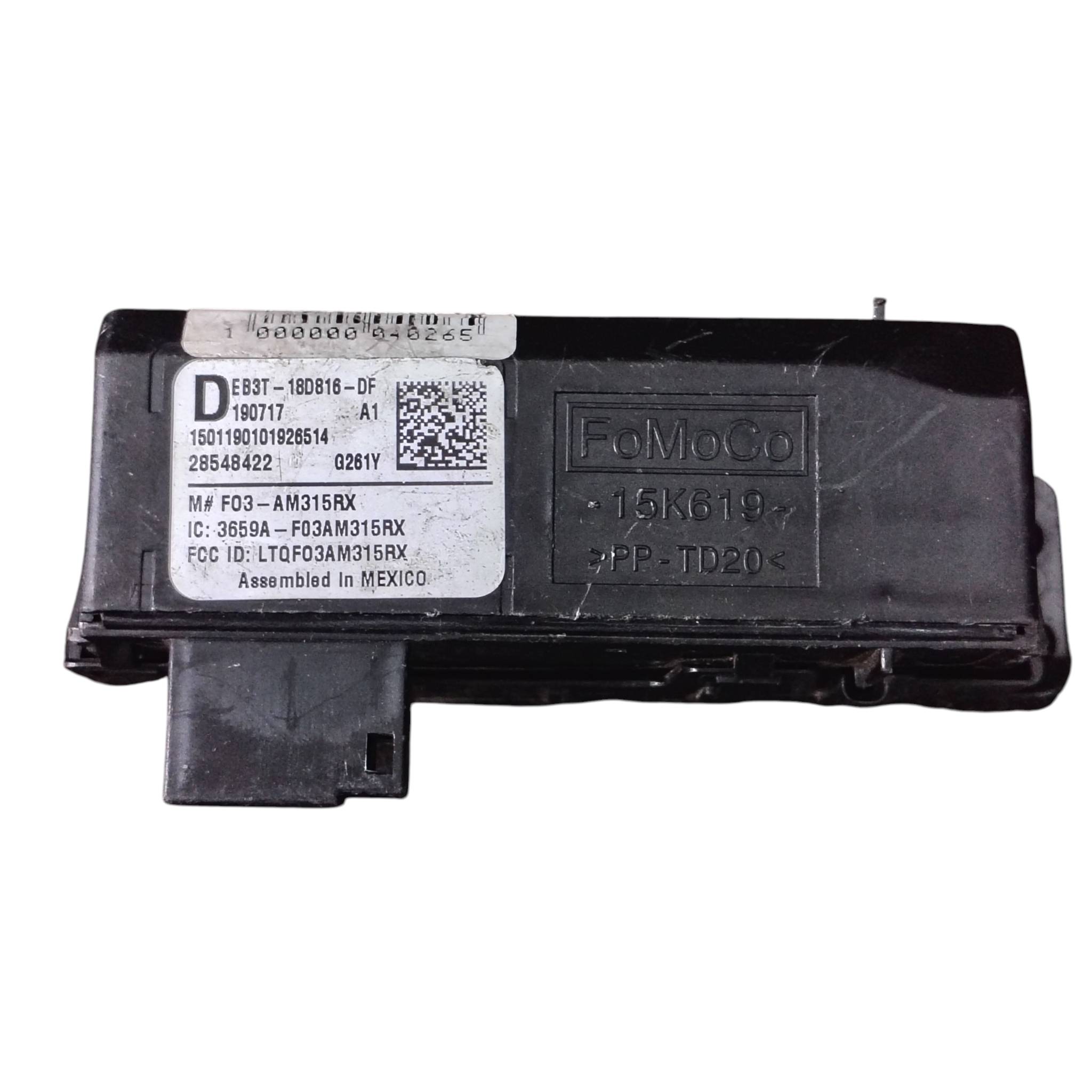 MÓDULO ANTENA TETO FORD RANGER 2017-2022 EB3T18D816DF