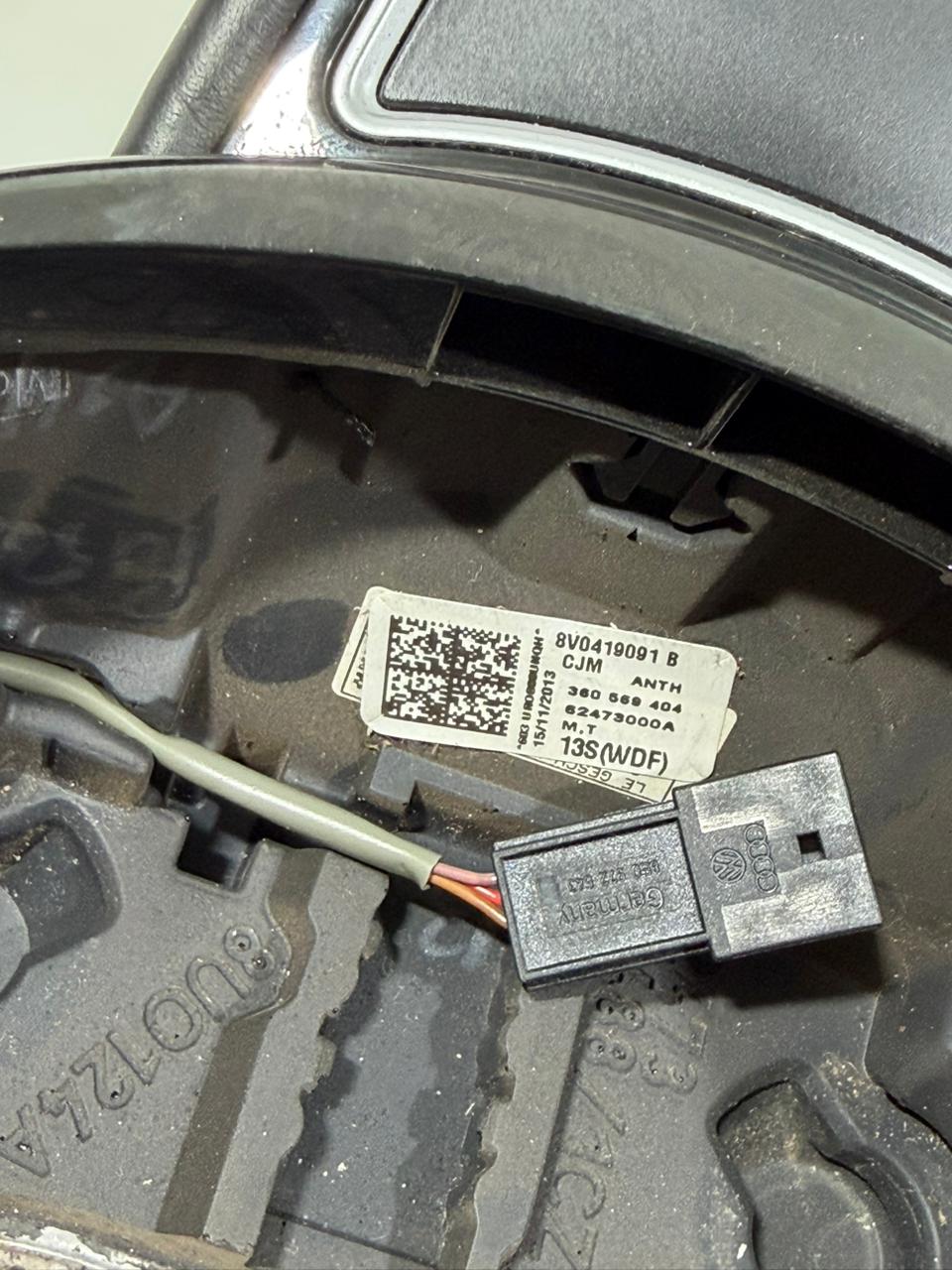 Volante Audi A3 Sedan 2014 OEM 8V0419091B - Imagem 6