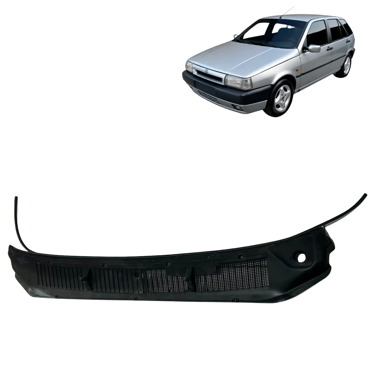 Grande Churrasqueira Fiat Tipo 1.6 1995 Á 1997 Preto - Imagem 1