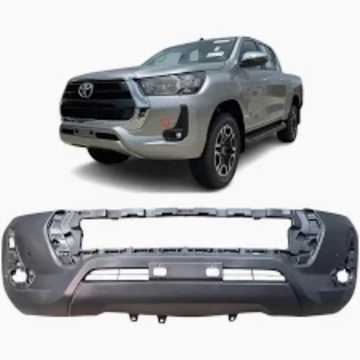 Parachoque Dianteiro Toyota Hilux 2021 a 2024