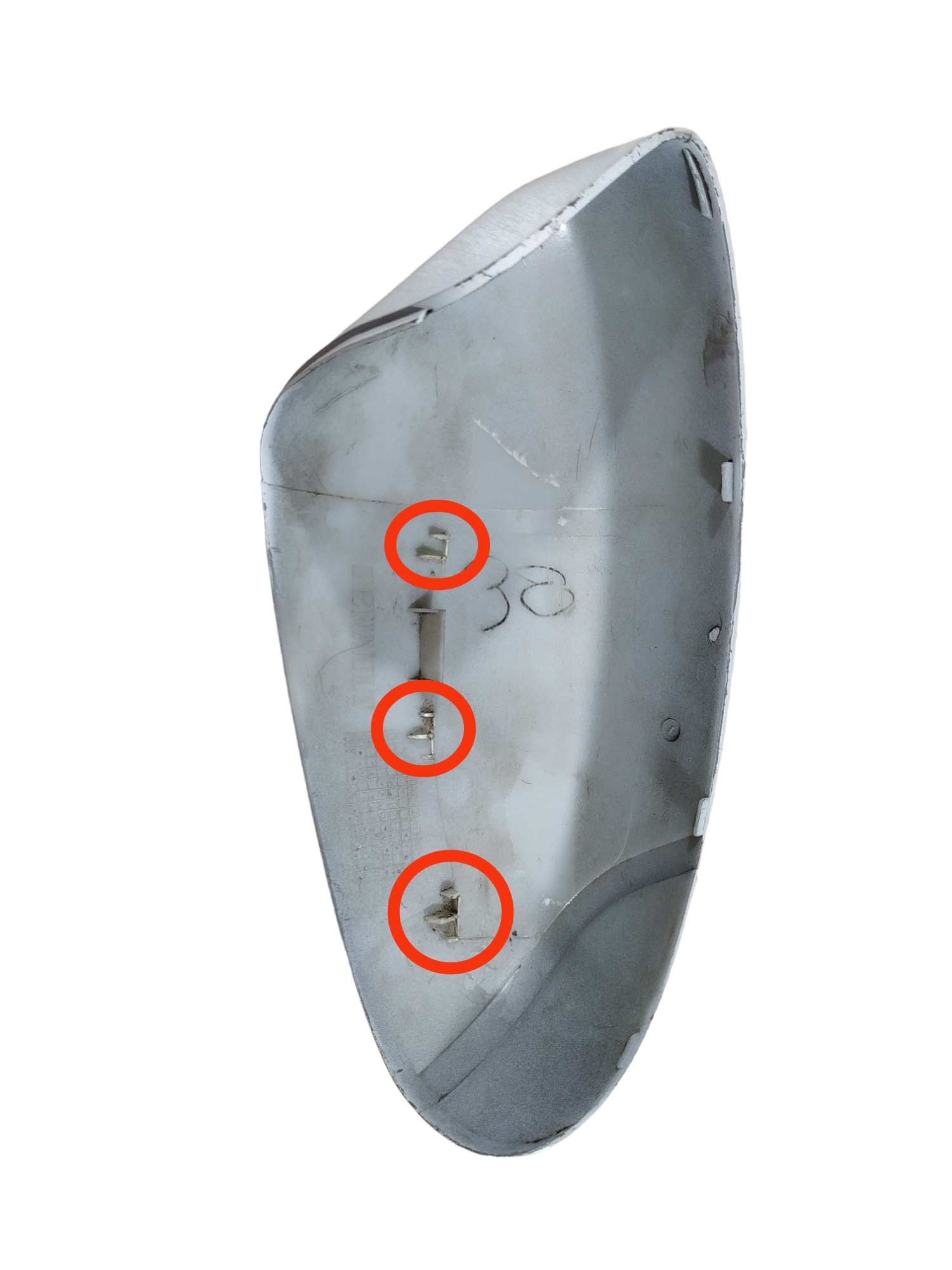 Capa Retrovisor Sandero Esquerdo original 963736848R - Imagem 6