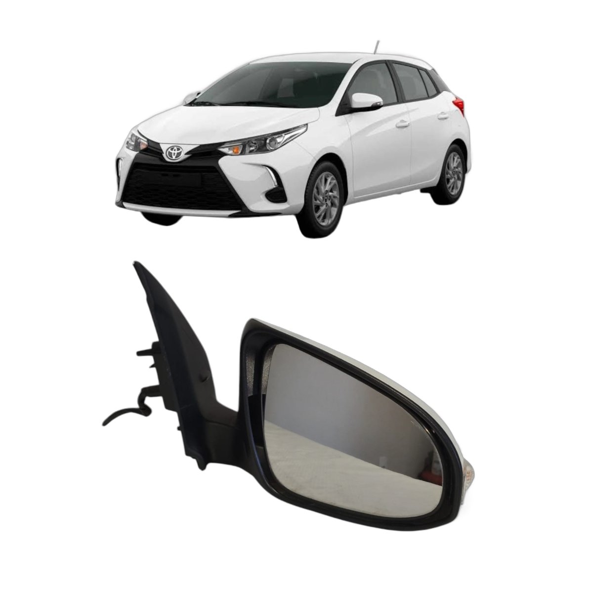 Retrovisor Elétrico Direito Toyota Yaris 2025