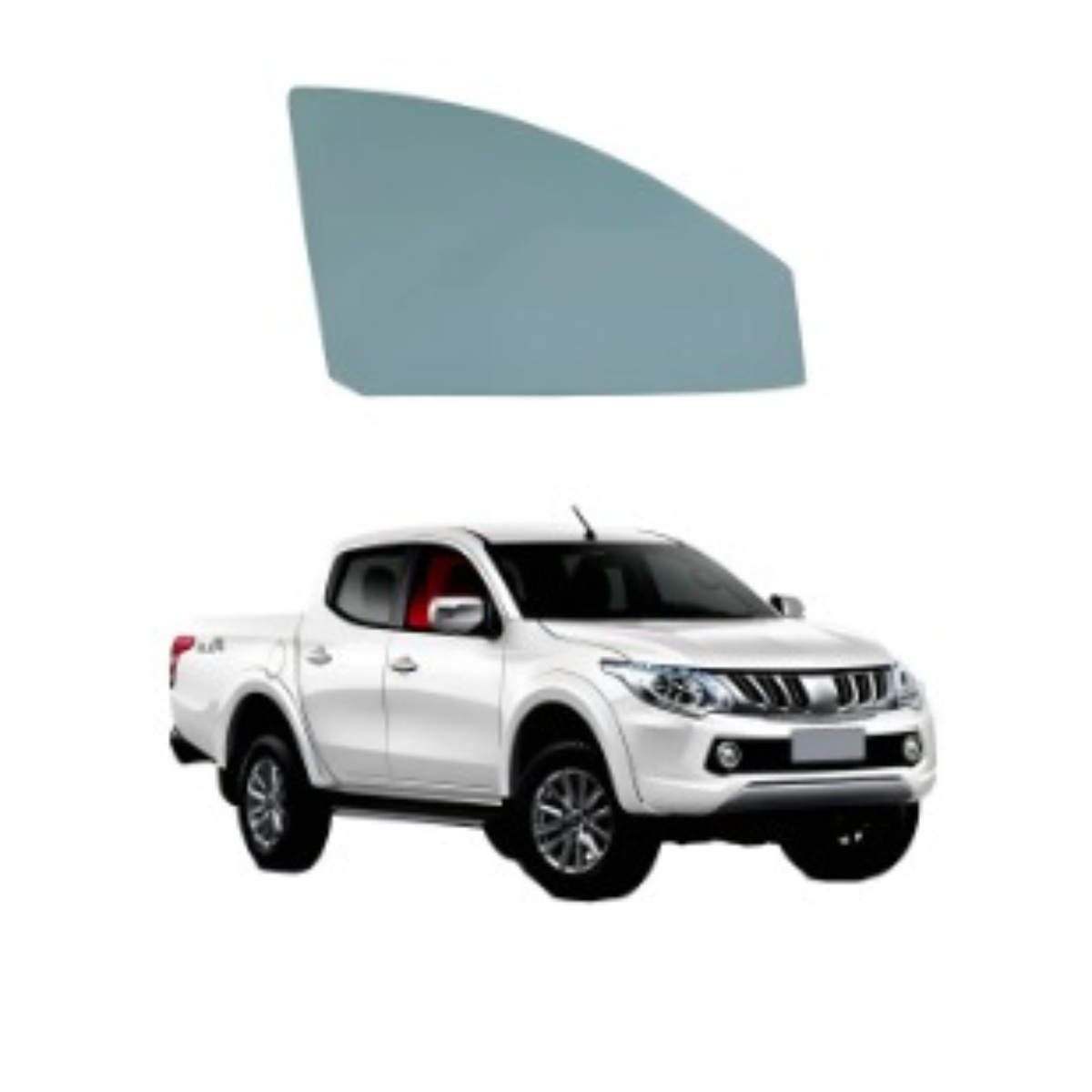 Vidro Porta Diant Dir Mitsubishi L200 Triton 17/24
