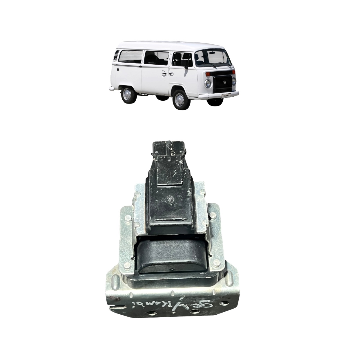 Bobina 3 Pinos Volkswagen Kombi 1.6 8v  96/05 - Imagem 3