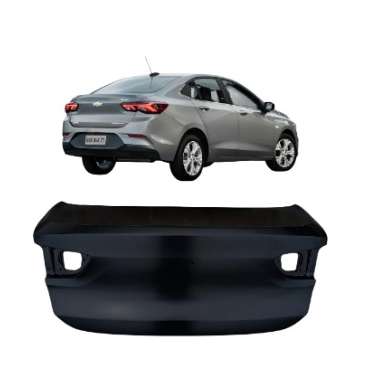 Tampa Porta Mala Onix Plus Sedan - Imagem 1