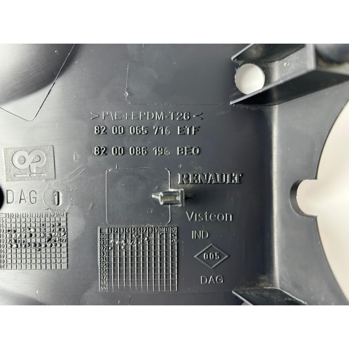 Moldura Coluna de Direção Clio 2002 - Imagem 9