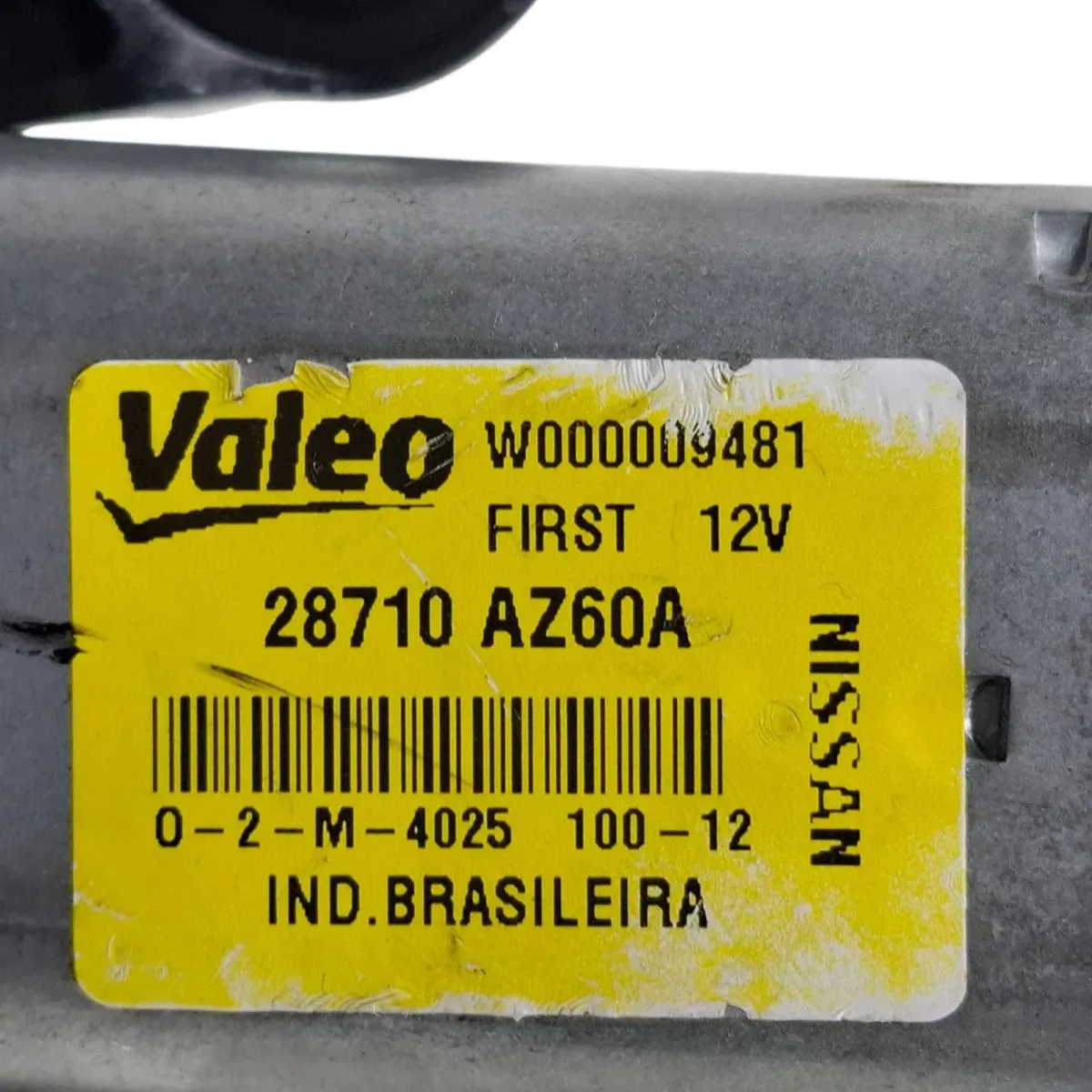 Motor Limpador Traseiro Nissan Livina 2009 A 2014 28710Az60A - Imagem 4