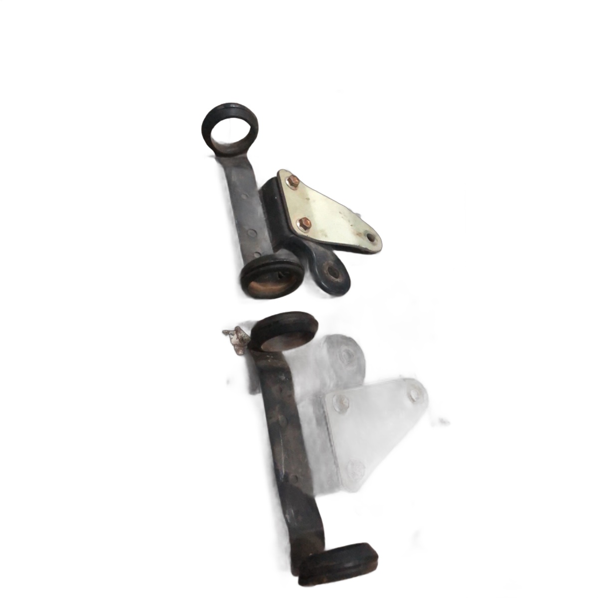 Par Suporte farol gs500 usado - Imagem 5
