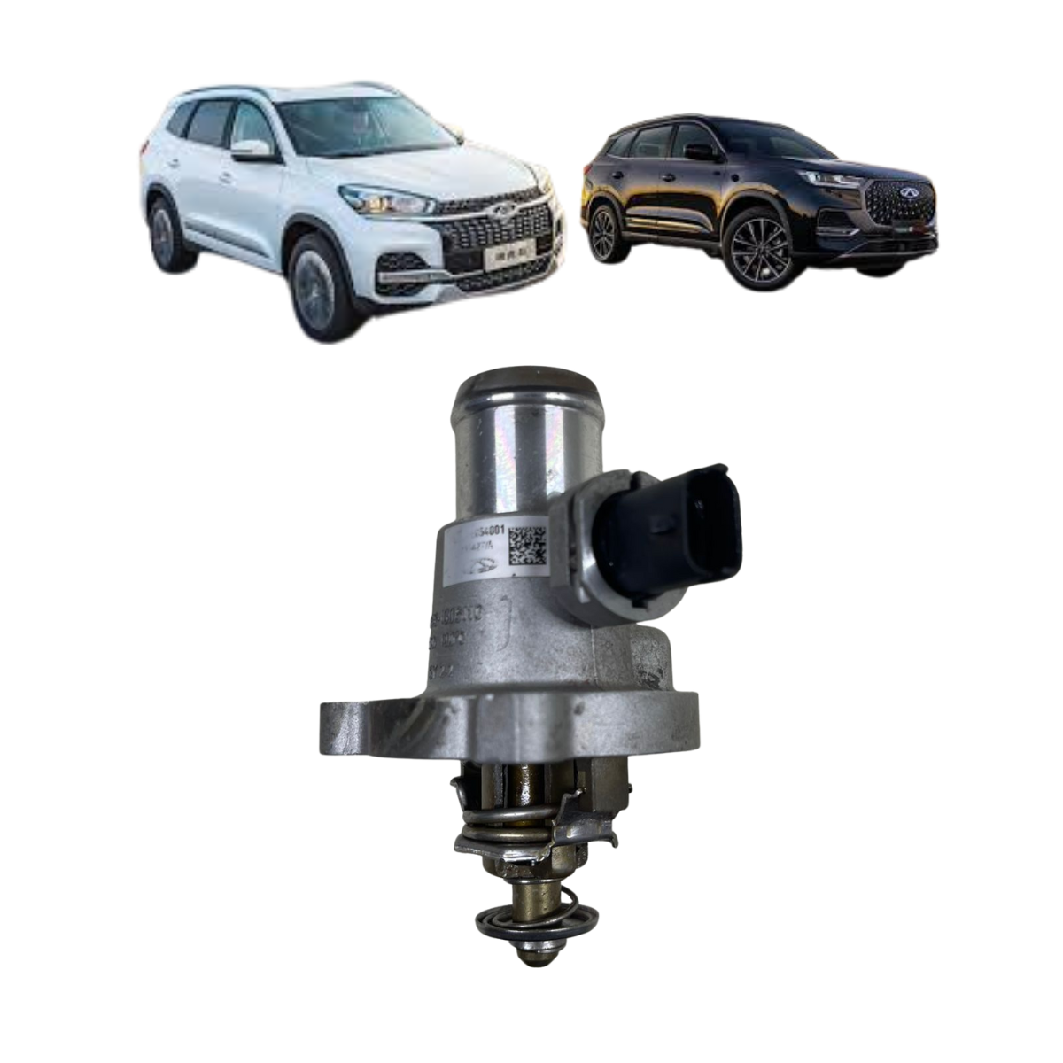 VALVULA TEMOSTATICA  ARREFECIMENTO MOTOR CHERY TIGGO 8 IN.