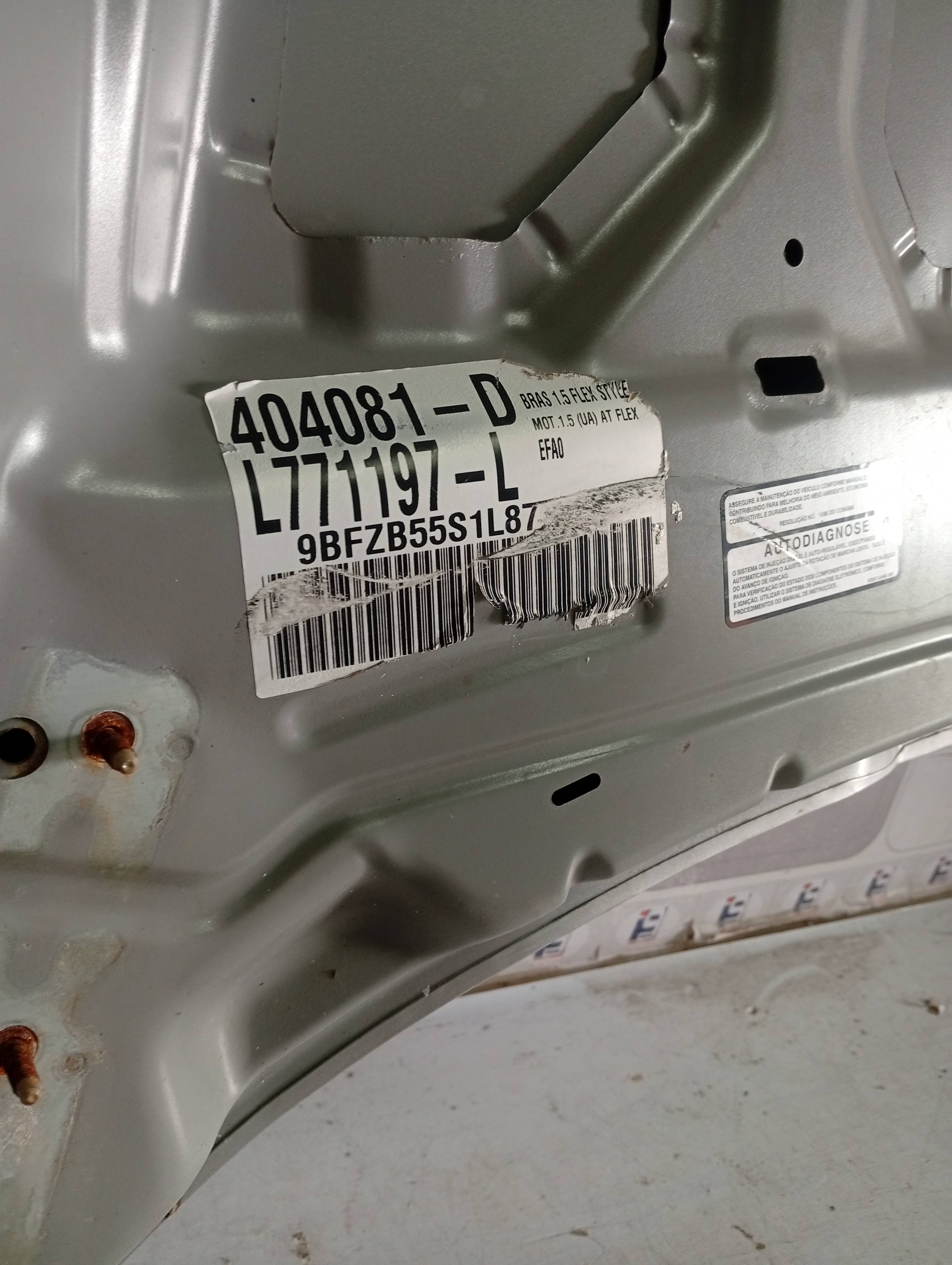 Capô Ford Ecosport 2013 a 2021 - Imagem 5