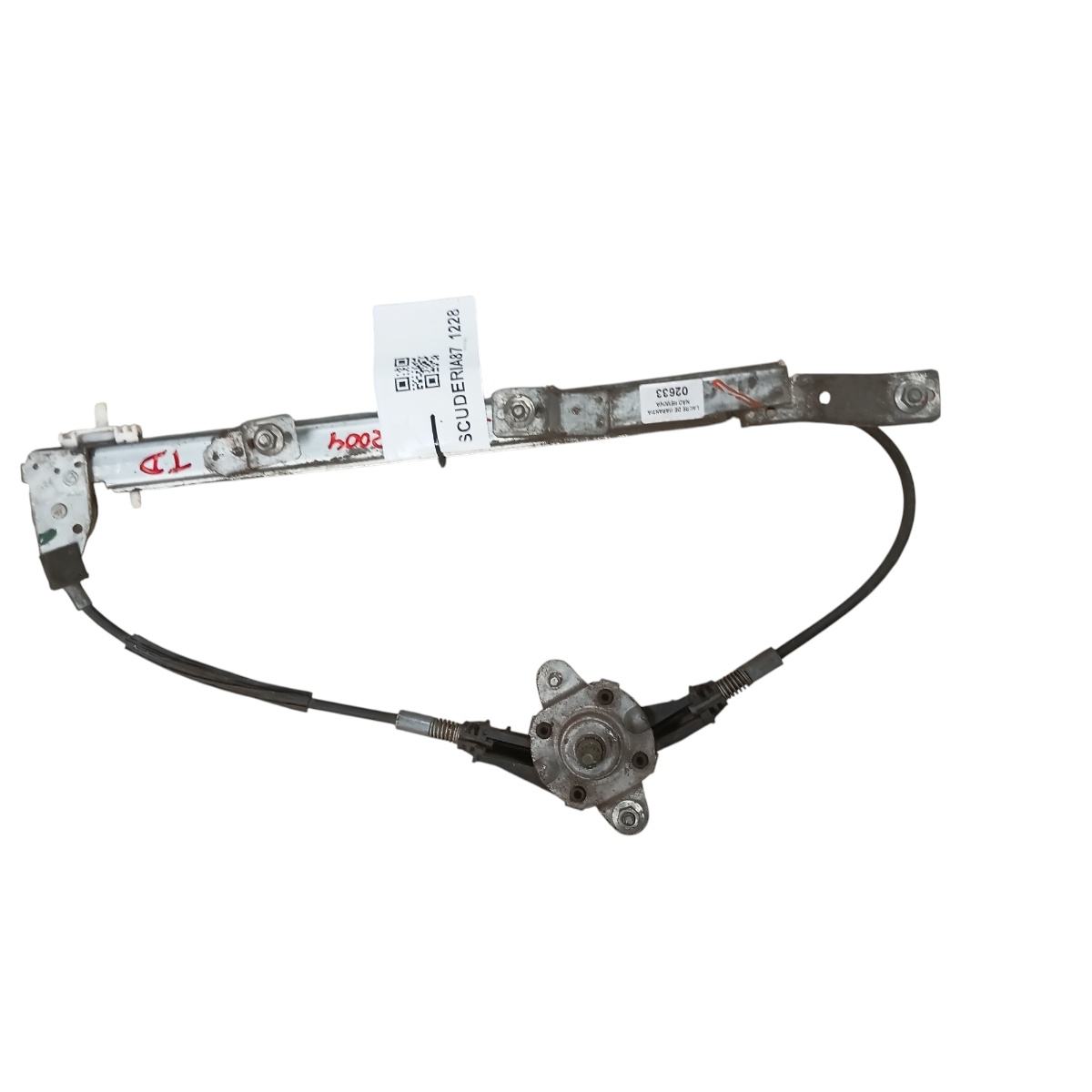 Maquina De Vidro Manual Traseira Direita Fiat Siena 2004 - Imagem 2