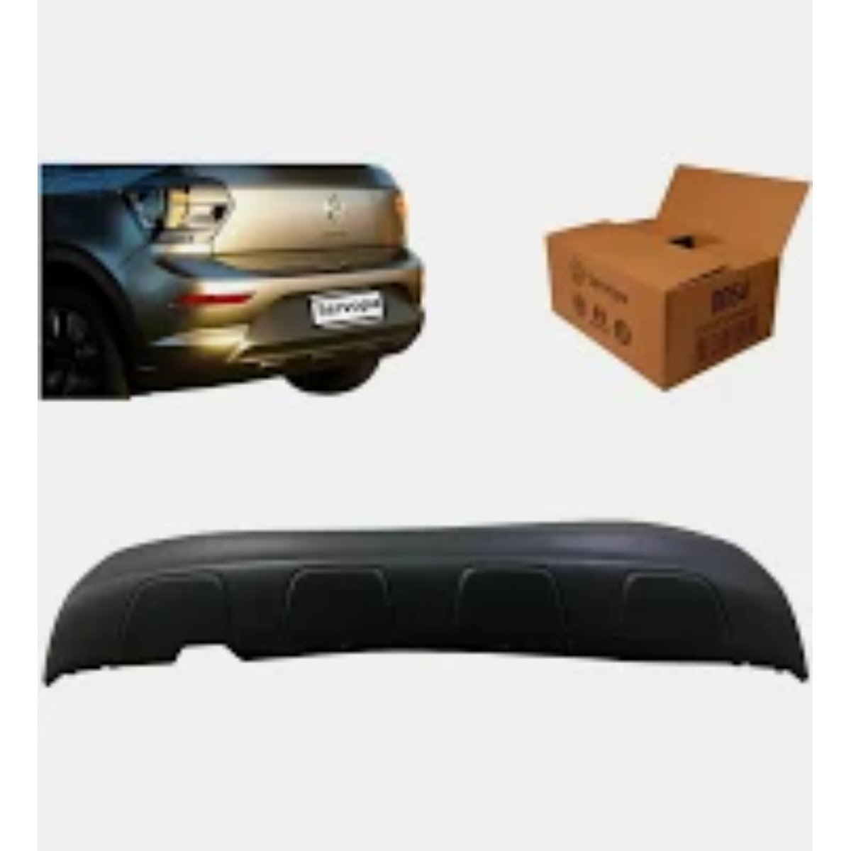 Spoiler Parachoque Traseiro Polo Track Original
