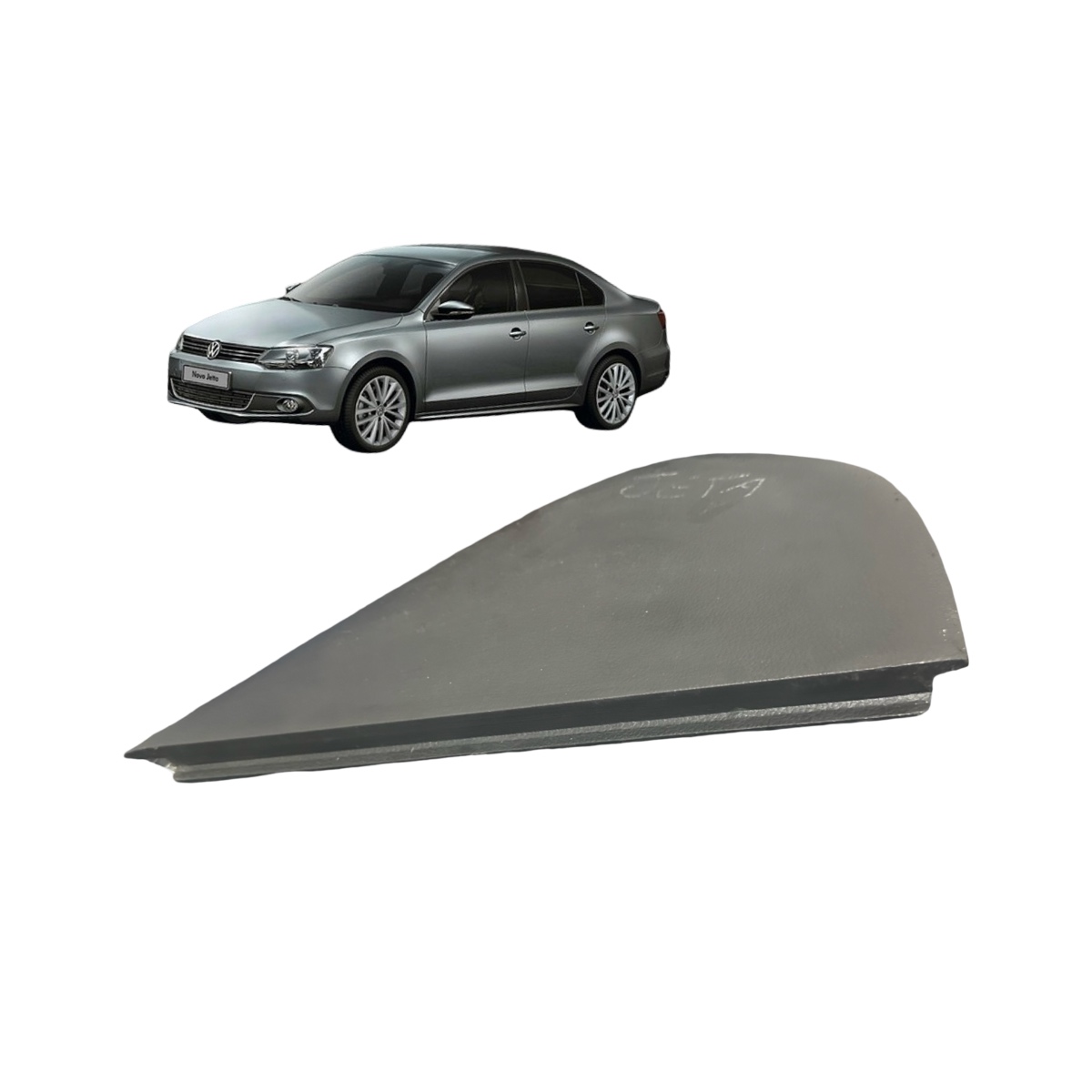 Acabamento Lateral Direita Painel Jetta 2011 2017 5c6858248 - Imagem 4