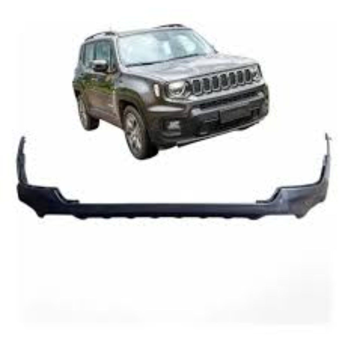 Parachoque Dianteiro Superior Jeep Renegade 2022 A 2024