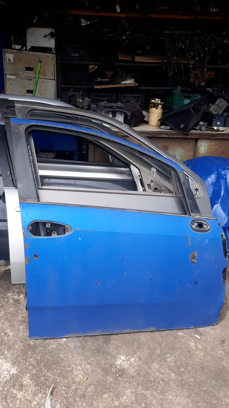 PORTA DIANT PUNTO LD AZUL