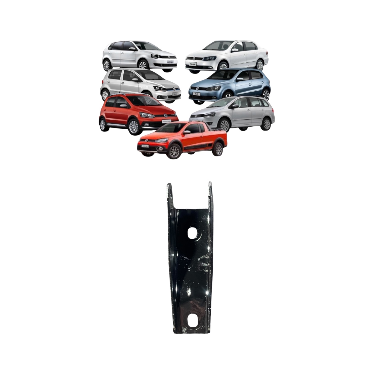 Suporte coxim do câmbio inferior linha Volkswagen G5/fox 1.6 - Imagem 4