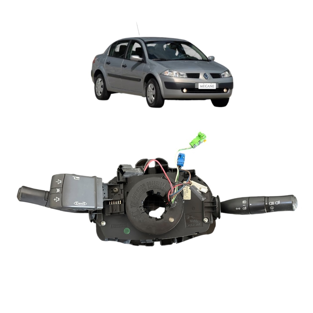Chave De Seta Renault Megane 2006/2012 61835908 Original 1.6 - Imagem 1