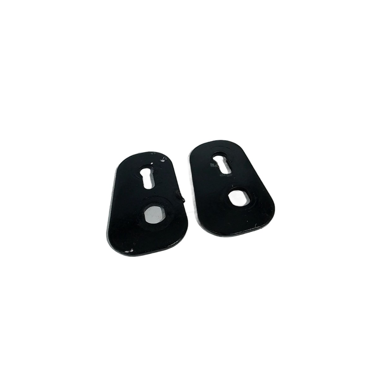 Suporte Seta Pisca Par Sinalizador Traseiro Suzuk Katana 125 Preto